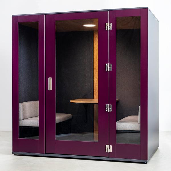 Cabine acoustique 4 personnes Camden Four