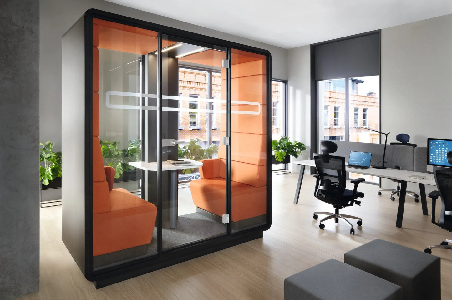 Cabine acoustique 2 personnes HushMeet S