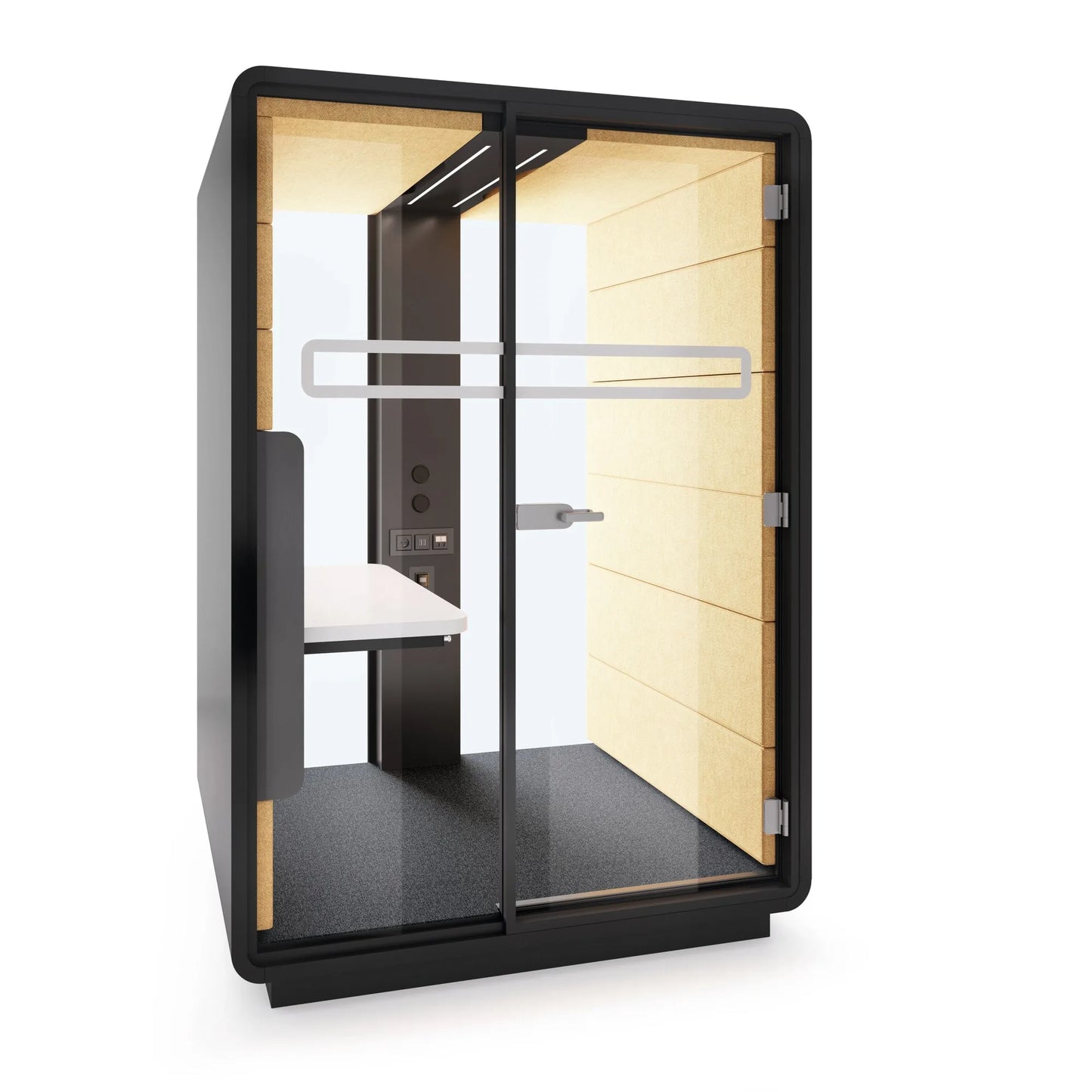 Cabine acoustique 1 personne HushWork - bureau assis debout
